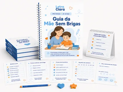 Capa do bônus Guia da Mãe Sem Brigas